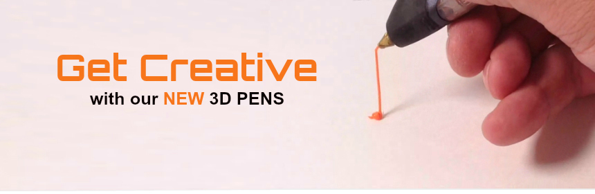 Get Creative with our new 3D pens.