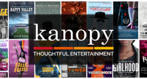 Kanopy on demand video streaming service.