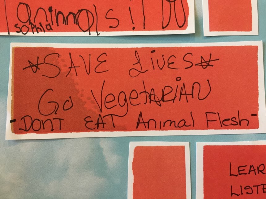*Save Lives* Go Vegetarian - Dont Eat Animal Flesh-
