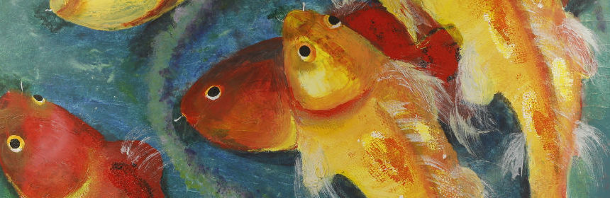 Koi Fish by Seema Varma