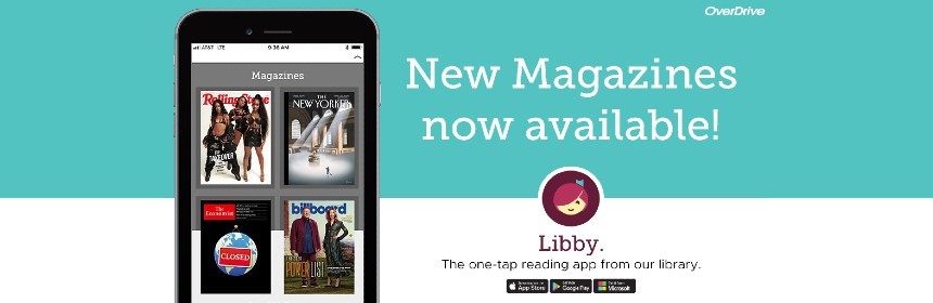 Magazines now available in the Libby App