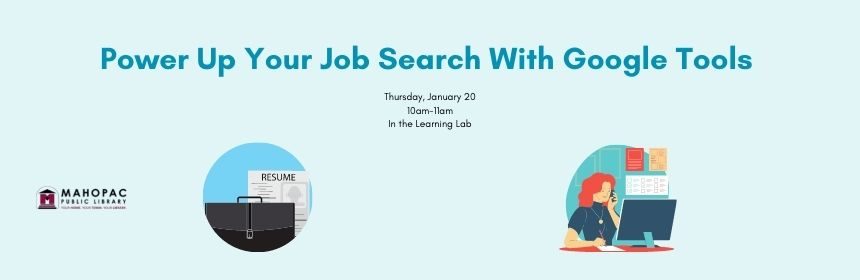Power up your job search with google tools