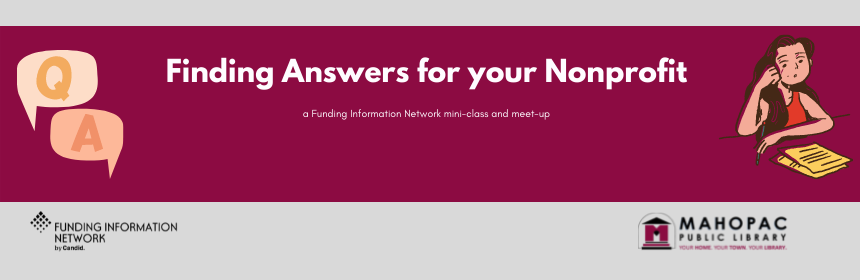 finding answers for your nonprofit