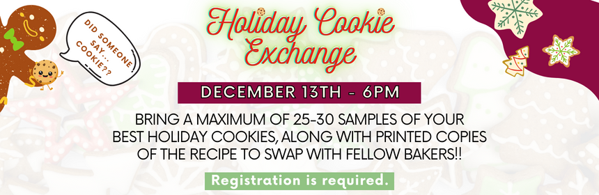 holiday cookie exchange