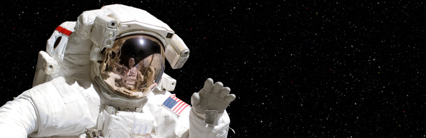 Astronaut in space
