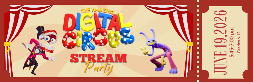 Image for The Amazing Digital Circus - Stream party and Screening