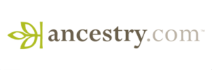 A logo for Ancestry.com