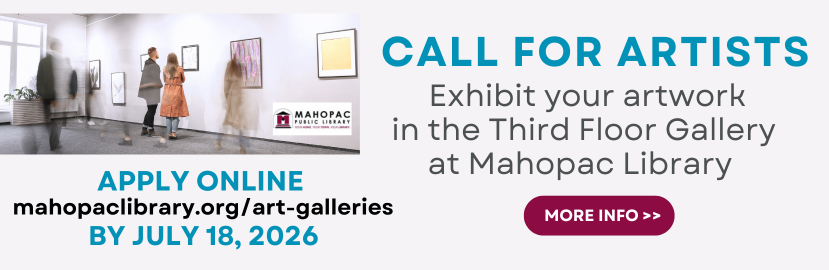 Image announcing a Call for Artists for the Third Floor Gallery