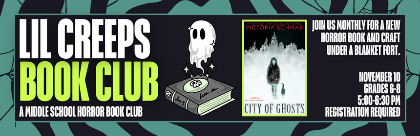 Slider image for the Lil Creep Book Club